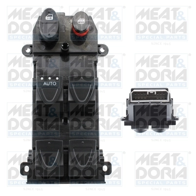 Switch, window regulator